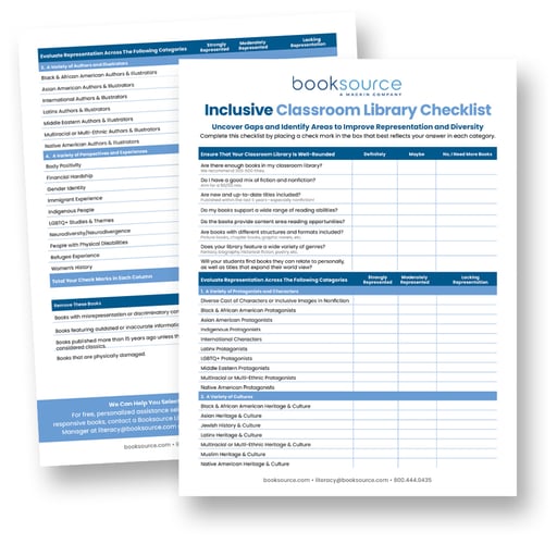 Library Checklist.pdf Educator Resources | Booksource
