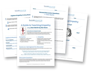Teaching Empathy Resource for Educators Teaching Empathy Resource for Educators