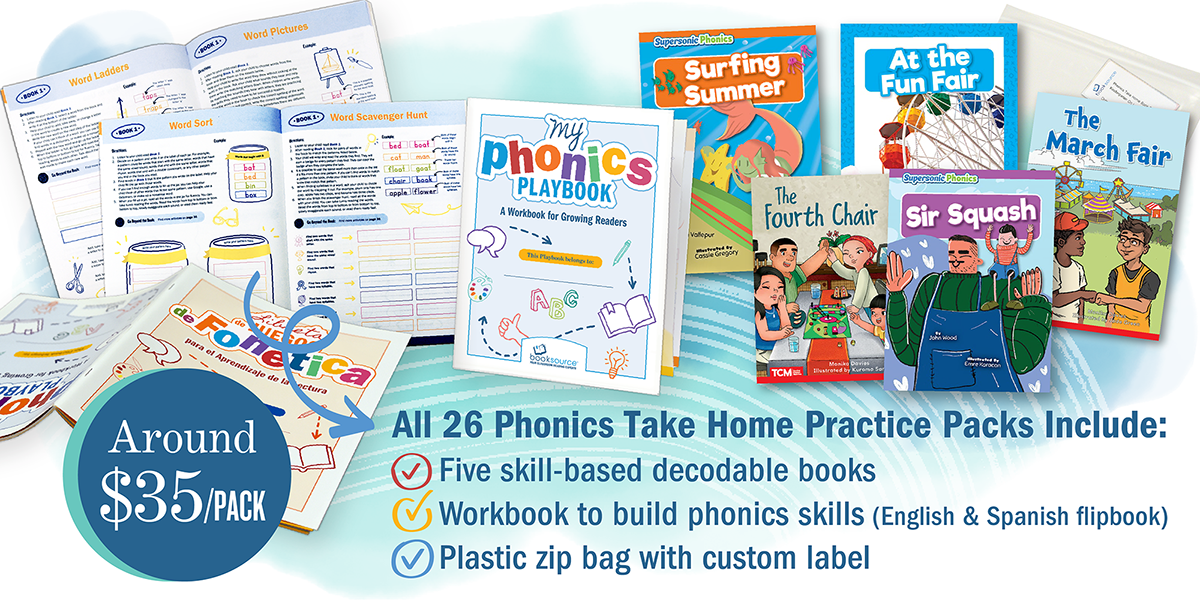 Phonics Take Home Practice Packs Include image